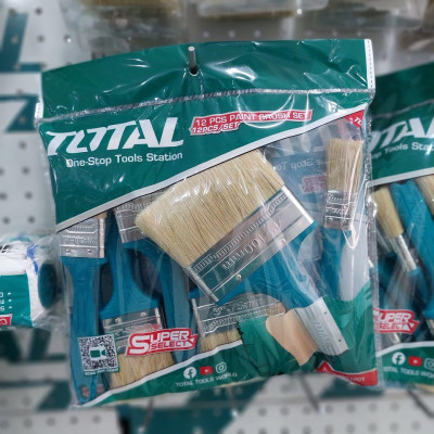 BỘ 12 CỌ SƠN TOTAL THT84501201 - HÀNG CHÍNH HÃNG