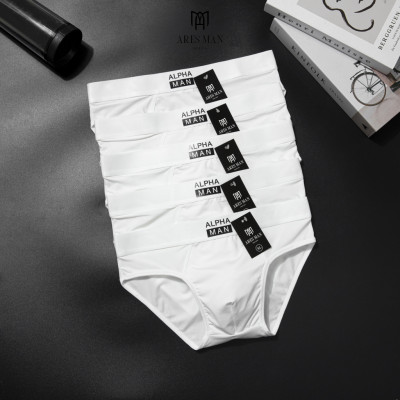 Quần lót nam, quần sịp nam cao cấp ALPHA MAN chất thun lạnh kháng khuẩn co giãn 4 chiều mềm mịn thoáng khí thấm hút mồ hôi - ARES SHOP