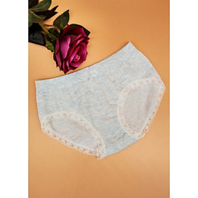 Quần lót Nữ viền ren thun cotton