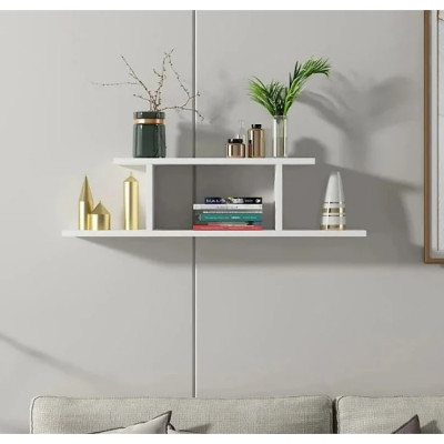 Kệ Gỗ Trang Trí Treo Tường Tundo CTKT510 KT 90 x 25 x 20cm