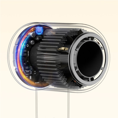 Máy sấy tóc ion âm LocknLock BLDC Hair Dryer ENA316GRY 1900W, Hàng chính hãng, đầu sấy từ 360 độ - JoyMall