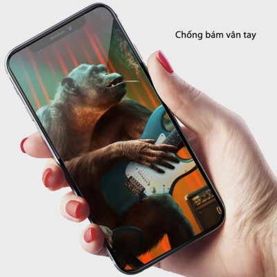 Dán cường lực iPhone 11 Pro Max Full 3D MIPOW KING BULL -hàng chính hãng