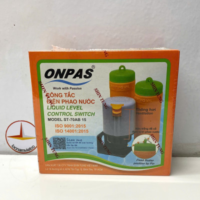 Phao Điện / Công tắc phao Onpas _ ST70-AB15