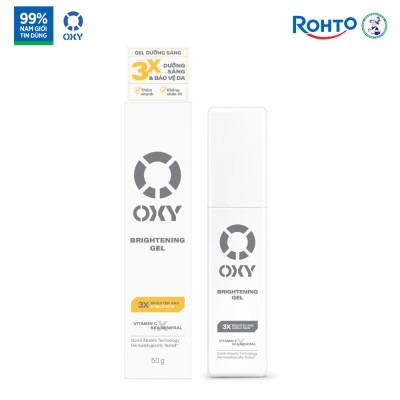 Kem dưỡng sáng da cho nam dạng gel Oxy Brightening Gel 50g