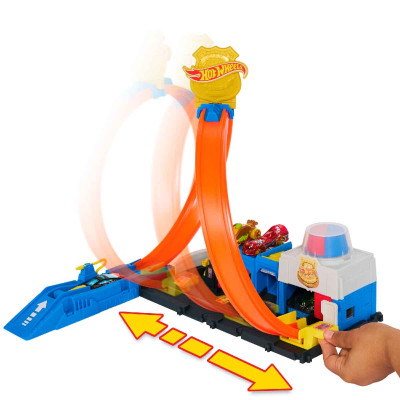 Đồ Chơi Trạm Cảnh Sát Siêu Đẳng HOT WHEELS JBM71