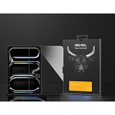 Miếng Dán Cường Lực Cho iPad Pro 2024 13"/ 11" MIPOW KINGBULL Premium HD_ Hàng chính hãng
