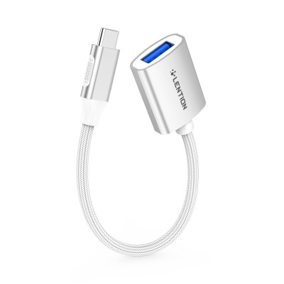 Bộ chuyển đổi USB-C sang USB-A 3.0 Lention C6  Hàng Chính Hãng