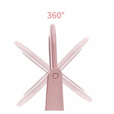 Gương Vuông Để Bàn Hai Mặt Lúa Mạch Gương Lúa Mạch Trang Điểm Cao Cấp Xoay 360 Độ Giao Màu Ngẫu Nhiên