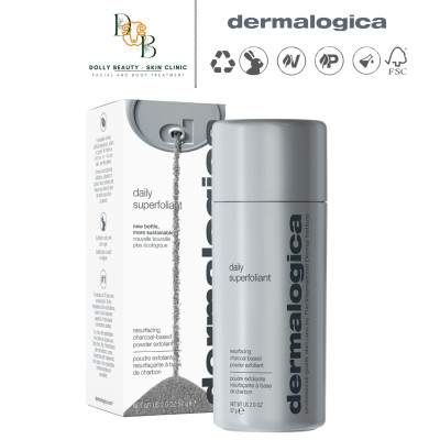 Bột tẩy da chết tinh chất than hoạt tính DAILY SUPERFOLIANT của Dermalogica - Dolly Beauty