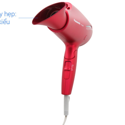 Máy Sấy Tóc Nanoe Panasonic EH-NA98RP645 - 1800W - Hồng - Hàng chính hãng - Bảo hành 12 tháng