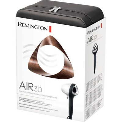 Máy sấy tóc Remington Air3D D7779 Haartrockner màu trắng/đen Hàng chính hãng