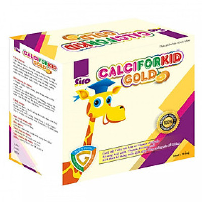 Thực phẩm chức năng Canciforkid Gold – bổ sung Canxi