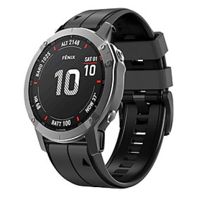 Dây Cao Su Hai Màu cho Garmin Epix Pro 47mm/Fenix 8/7/6/5/935/945 (22mm) & Garmin Epix Pro 51mm/Fenix 8X/7X/6X/5X (26mm) - Hàng Chính Hãng