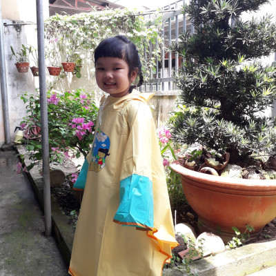 ÁO MƯA BƯỚM RANDO CAO CẤP MÀU NGẪU NHIÊN TRẺ DƯỚI 1.3 M