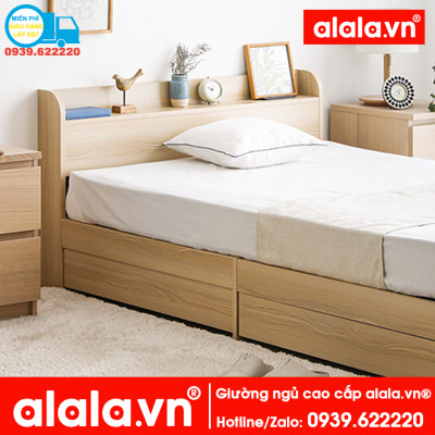 Giường ngủ cao cấp Infiniti - Thương hiệu alala.vn (1m2x2m)