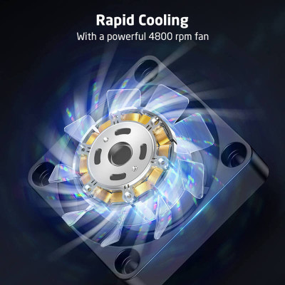 Quạt Tản Nhiệt Làm Mát Di Động Cao Cấp ESR Mobile Phone Cooling Fan cho Smartphone / iPhone / Samsung / Xiaomi / Sony / Oppo / Huawei / OnePlus - Hàng Nhập Khẩu