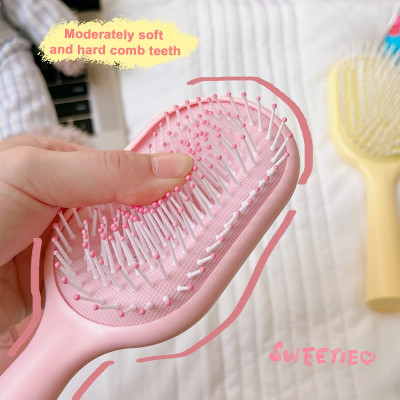 Lược Chải Tóc Gỡ Rối , Lược Chải Tóc Chống Tĩnh Điện Massage Da Đầu - Chính hãng (Giao màu ngẫu nhiên)