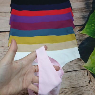 COMBO 10 QUẦN LỌT KHE SU GÂN TRƠN 1907