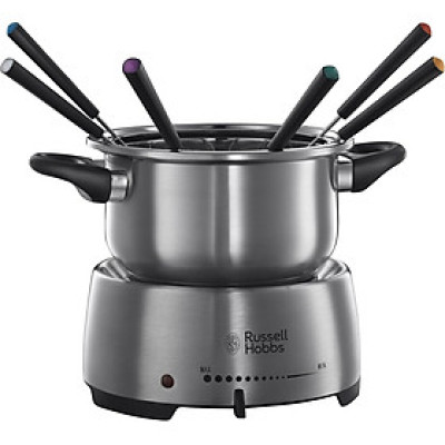 Bếp Lẩu Fondue Russell Hobbs Fiesta 22560-56 1200W 2L Màu Thép Không Gỉ Hàng chính hãng