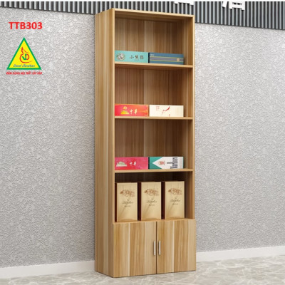 Tủ trưng bày sản phẩm, tủ tài liệu , tủ hồ sơ gỗ MDF TTB401 - NỘI THẤT LẮP RÁP VIENDONGADV