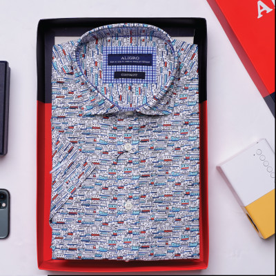 Áo sơ mi cộc tay nam Aligro ALGS-C87