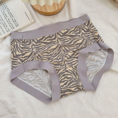 COMBO 5 QUẦN LÓT NỮ COTTON LỤA LƯNG CAO HỌA TIẾT 6196