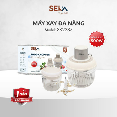 Máy Xay Thịt SEKA SK2287 2 Cối - Hàng Chính Hãng