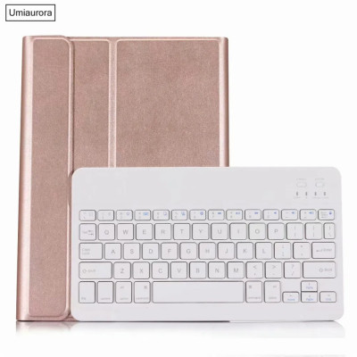 Bao da kèm bàn phím cho iPad Mini 1/2/3, Mini 4/5, Mini 6 Bluetooth Keyboard Case có khay để bút chống sốc cao cấp - Hàng chính hãng.
