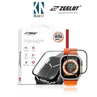 Miếng Dán Cường Lực Zeelot Dành Cho AppleWatch Ultra 49mm, PIshield 2.5D PureGlass - HÀNG CHÍNH HÃNG