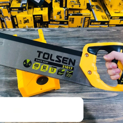 BỘ CƯA BẢNG + KHUNG CƯA GỖ 300mm TOLSEN 31017 - HÀNG CHÍNH HÃNG