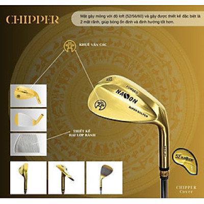 Gậy Kỹ Thuật Wedger 52°/56°/60° | Nason Golf