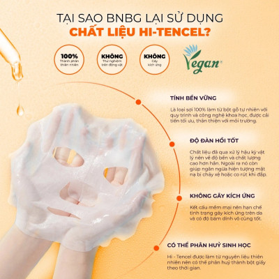 COMBO 10 MẶT NẠ PHỤC HỒI DA BNBG PLACENTA RELAXING SKINBOOSTER 30MLX10