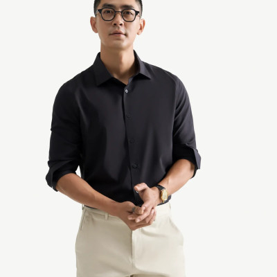Áo sơ mi tay dài nam vải Nano Non Iron Form Fitted - ROUTINE 10S25SHL015 | ROUTINE CÀ MAU