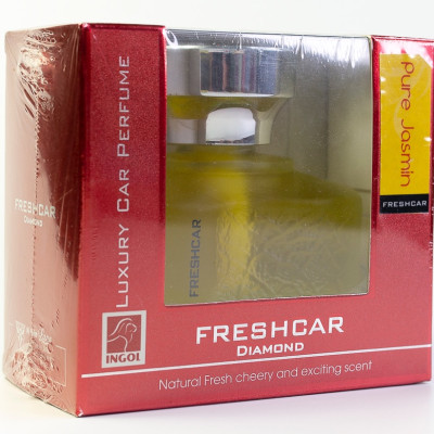 Nước hoa xe hơi Freshcar Diamond - chai 100ml hương thơm thảo mộc thiên nhiên