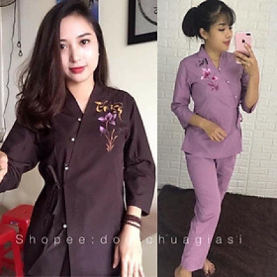 ĐỒ LAM ĐI CHÙA -Thư Pháp