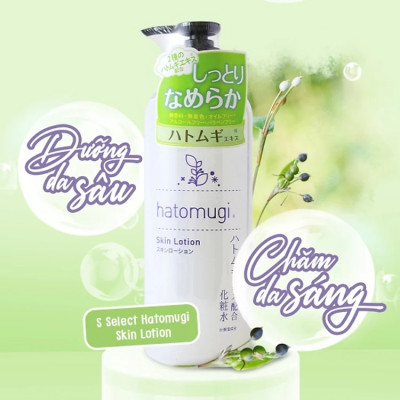 Nước dưỡng da chiết xuất hạt ý dĩ s select 500ml/chai