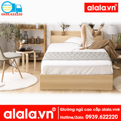 Giường ngủ cao cấp Infiniti - Thương hiệu alala.vn (1m2x2m)