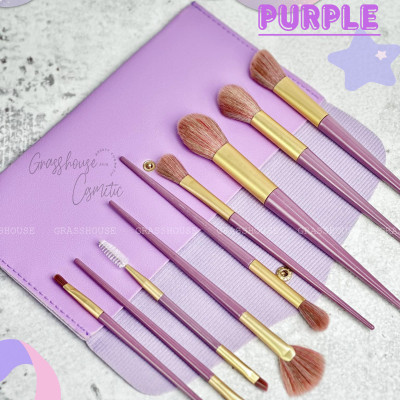 Bộ Cọ Trang Điểm make up 9/ 10 / 12 Cây có kèm bóp đựng cọ tiện dụng chuyên nghiệp