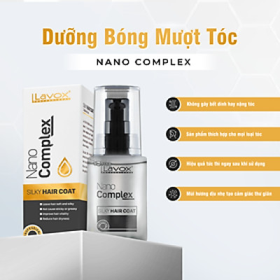 Dưỡng Bóng Mượt Tóc Lavox Nanocomplex 30ml