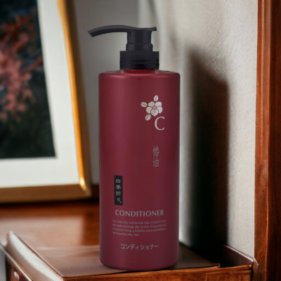 Dầu Xả Tóc Từ Hoa Trà Phục Hồi Tóc Khô Xơ Và Hư Tổn Shikioriori Tsubaki Conditioner (Chai 600 mL)