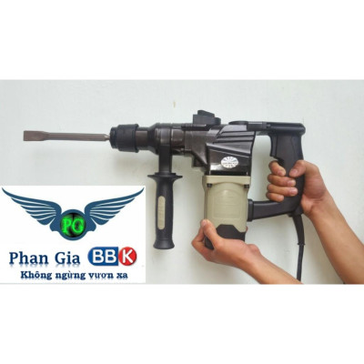 Máy Khoan Đục Bê Tông HUGONG Công Suất 1050W - Mô Tơ Quấn 100% Dây Đồng - Bảo Hành 12 Tháng