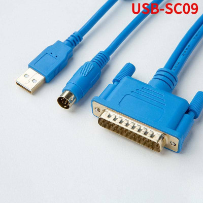 Cáp Lập Trình PLC Mitsubishi USB-SC09 - Hàng Nhập Khẩu