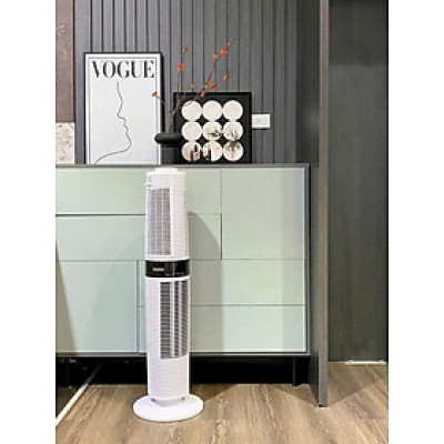 Quạt tháp Unold Super Air Smart Turmventilator 360 màu trắng 86130 Hàng chính hãng