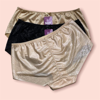 Quần Lót Nữ Lưng Cao Gấm Hoa Hồng Locust 056 – Sang Trọng, Ôm Vừa Vặn, Thoáng Mát