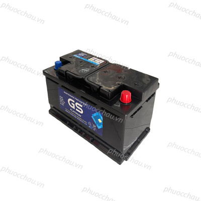 Bình Ắc Quy 12V-80Ah, Ắc Quy Ô Tô GS MF DIN 80L