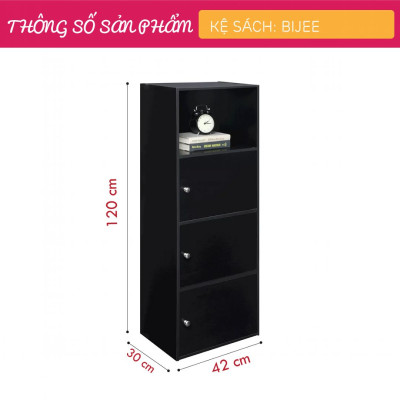 Kệ sách gia đình thiết kế đơn giản SMLIFE Bijee