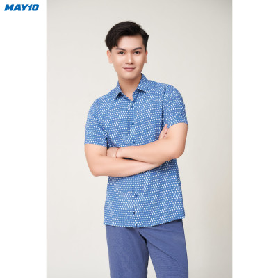 Sơ mi nam cộc tay May 10 form RegularFit mã 010123190 4