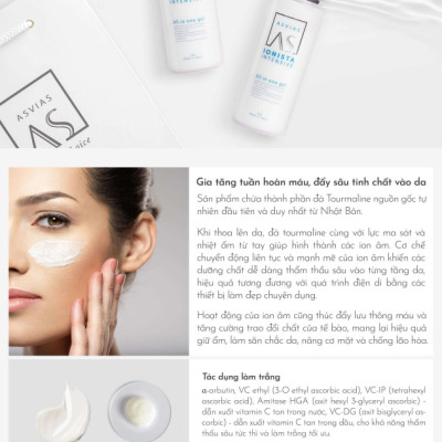 Dưỡng da dưỡng âm chống lão hóa, cải thiện nếp nhăn ASVIAS IONISTA INTENSIVE