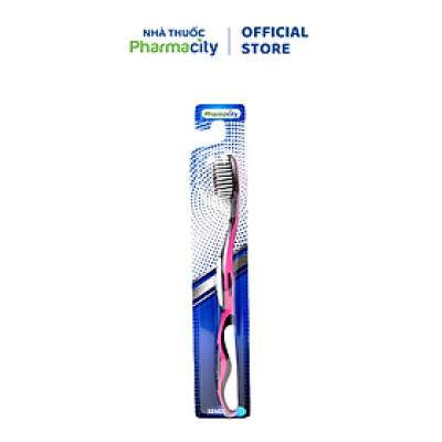 Bàn chải đánh răng Pharmacity Sensitive cho răng nhạy cảm (Vỉ 1 cái)