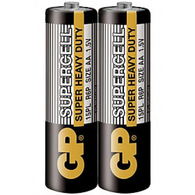 Vỉ 2 Pin Tiểu GP Supercell Super Heavy Duty AA - GP 15PL-2S2